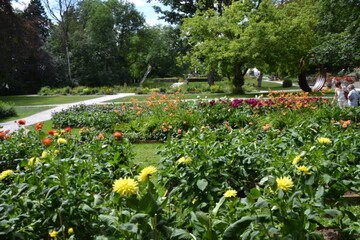 Landesgartenschau hringen - Idyllische Szene im Hofgarten