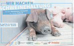 Elf Tage lang informieren Landwirte aus dem Rhein-Neckar-Kreis mit dem Initiator Manfred Sommer über die moderne Schweinehaltung auf dem Mannheimer Maimarkt.