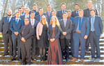 Die frisch geprüften Wirtschafter für Landbau mit ihrem Klassenlehrer Ulrich Jaquart (2. v. r.).