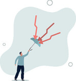 Gewappnet sein fürs Gewitter: Resilienz heißt nicht nur, schlechte Einflüsse abprallen zu lassen, sondern gerüstet zu sein und sie anzunehmen.