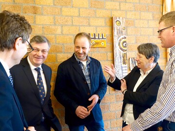 Bundesumweltministerin Barbara Hendricks sucht den Dialog mit Landwirten.
