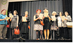 Die Betriebshelferinnen und Familienpfelegerinnen brachten ein Ständchen.