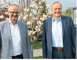 Schwedens Bauernpräsident Palle Borgström (l.) mit DBV-Präsident Joachim Rukwied.