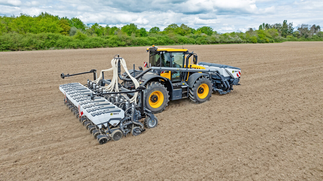 Sky Agriculture stellt die Einzelkornsmaschine Sonic vor.