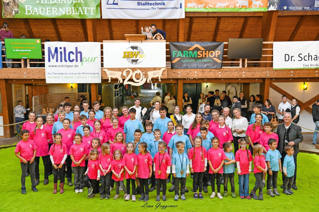 Die Teilnehmer und Teilnehmerinnen des RBW-Jungzchtertages hatten viel Spa.