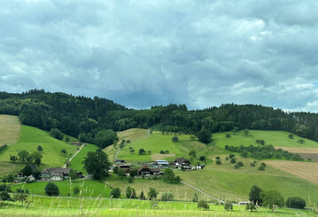 Lndlicher Raum im Schwarzwald.