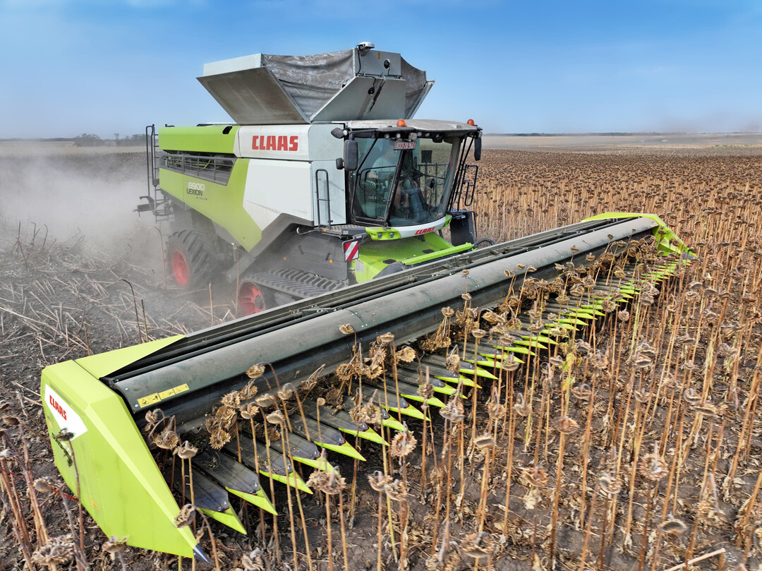 Claas stellt drei neue Sunspeed-Pflckvorstze mit 7,50 bis 11,90 Meter Arbeitsbreite vor.