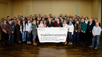 100 Praktiker treffen sich zum Austausch ber aktuelle Themen mit dem BMEL in Berlin.