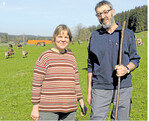 „Die Milchleistungen unserer Kühe stehen bei uns nicht zuallererst im Vordergrund, sondern die Fitness und Stabilität der Tiere", betonen Beate und Johannes Mösle.