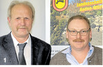 Vorsitzender Alfons Gimber (l.) und sein neuer Stellvertreter Holger Banzhaf.
