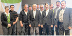 Der Vorstand und Beirat des Maschinenring Linzgau (v. l.): Gudrun Lorch, Steffen Schaudolf (neu), Markus Kessler, Roland Lohr, Clemens Schäfer, Albert Endres, Rolf Göller, Sebastian Vogler, Eduard Neubauer, Thomas Jäger, Karl-Heinz Mayer.