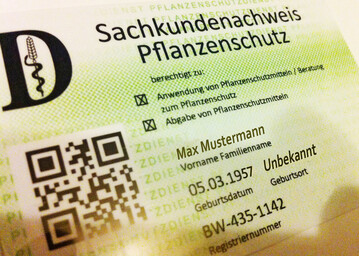 Die Sachkunde muss laufend erhalten bleiben.