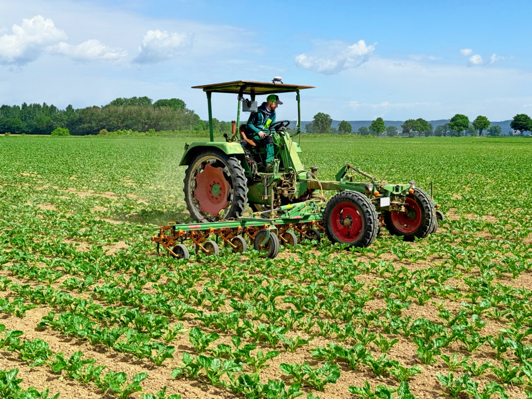 Das Lenksystem Cropster Guide lsst sich auch auf lteren Fahrzeugen nachrsten.