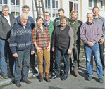 Das neue Team im Landesverband der Zugpferdehalter: (v. l.) Ronny Fleischer, Guido Weltin, Anton Laux, Robyn Braun, Annette Rüttnauer, Werner Goller, Christel Erz, Holger Kessemeier, Carsten Rempp und Gerhard Schröder.