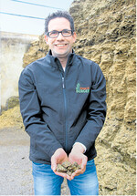 Mit Zuckerrüben im Gärsubstrat produziert Marc Berger mehr Gas und senkt den Trockensubstanzgehalt der Gärreste.