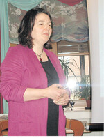 Die Agraringenieurin Heidi Lang gibt ihre Erfahrungen gerne an Kolleginnen weiter.