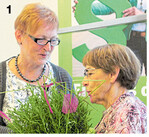 Präsidentin Marie-Luise Linckh (l.) verabschiedet Ursula Vollmer und