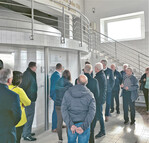 Die Mitglieder der VdAW-Fachgruppe Vieh und Fleisch trafen sich zunächst zur Besichtigung der Goldochsen-Brauerei in Ulm.