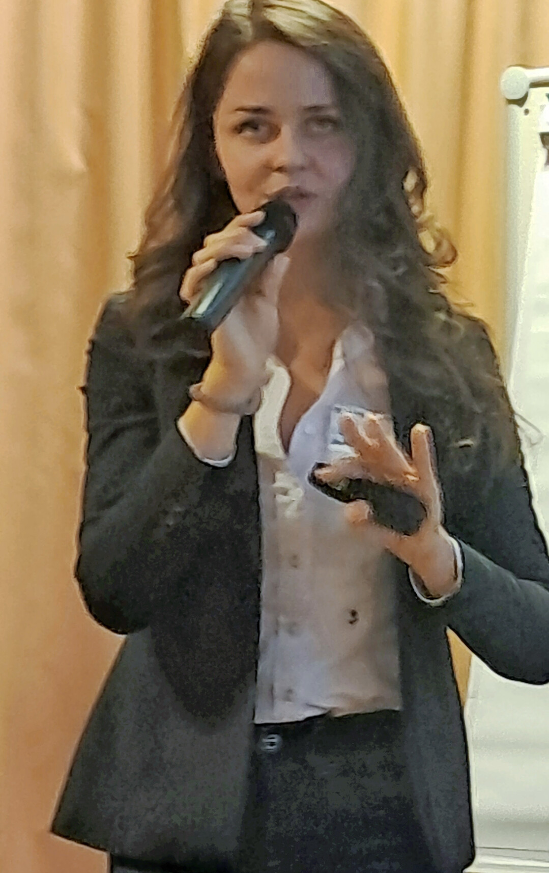 Susanne Reichert, praktische Landwirtin und Fachberaterin bei Domo Caproleuna, referierte zur Nhrstoffdynamik bei Strip-Till und Direktsaat.