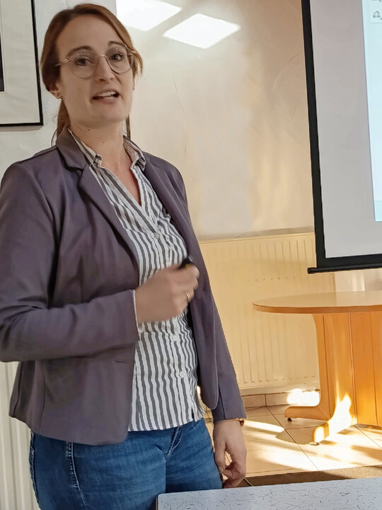 2 Dr. Stefanie Vogt von der LEL Schwbisch Gmnd war eine der Referentinnen auf dem LAZBW-Bullenmasttag.