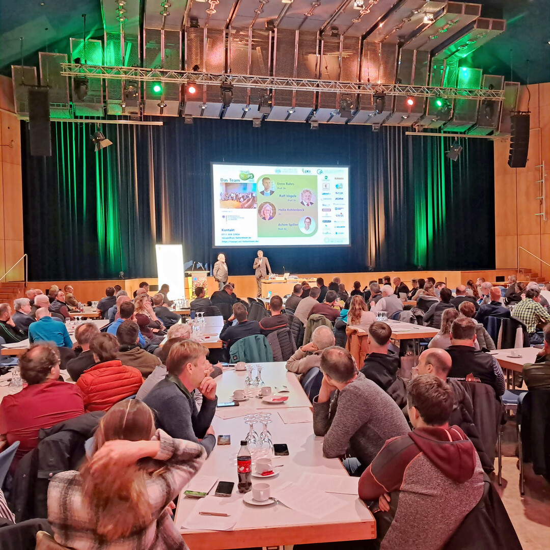 Diskussionsbedarf gibt es reichlich nach den Vorträgen auf der Pflanzenbaulichen Vortragstagung.