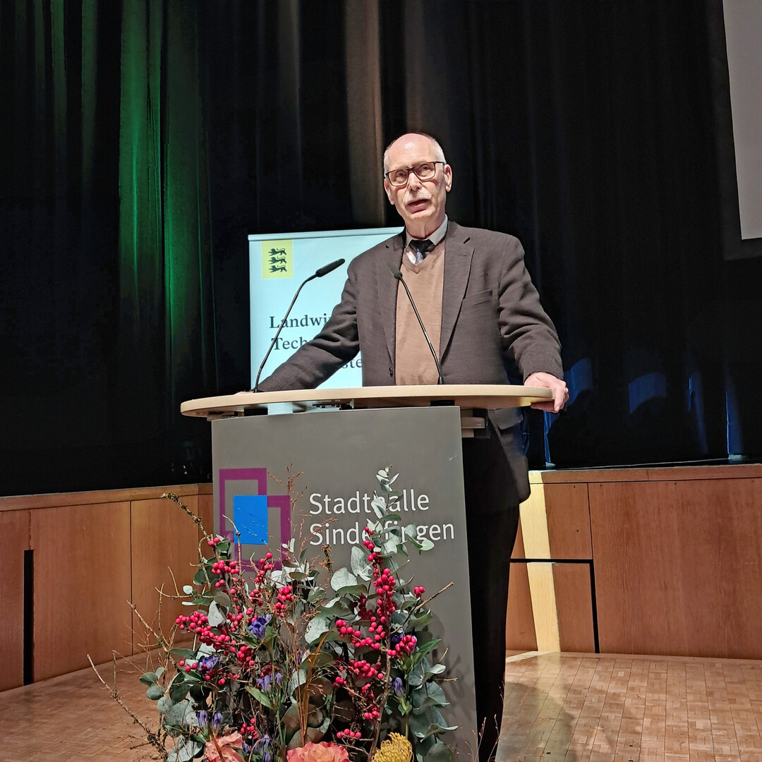 Ministerialdirigent Dr. Konrad Rühl setzt erste Impulse zum Tagungsthema.