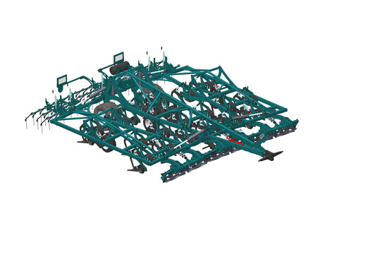 Der Flachgrubber ist modular aufgebaut.