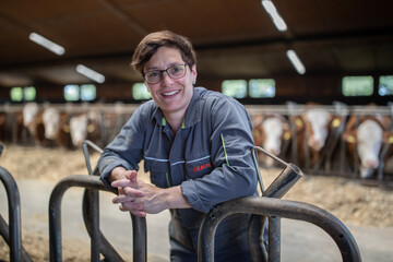 Christine Lb im unterfrnkischen Reupelsdorf (Landkreis Kitzingen) ist eine der potenziellen Gewinnerinnen des "Preis der Tiergesundheit", den das Veterinrpharmaunternehmen MSD Tiergesundheit ausgelobt hat. 