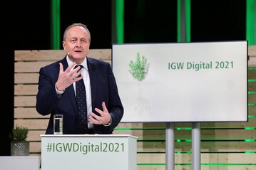  Joachim Rukwied bei der Erffnung der Internationalen Grnen Woche (IGW) digital 2021