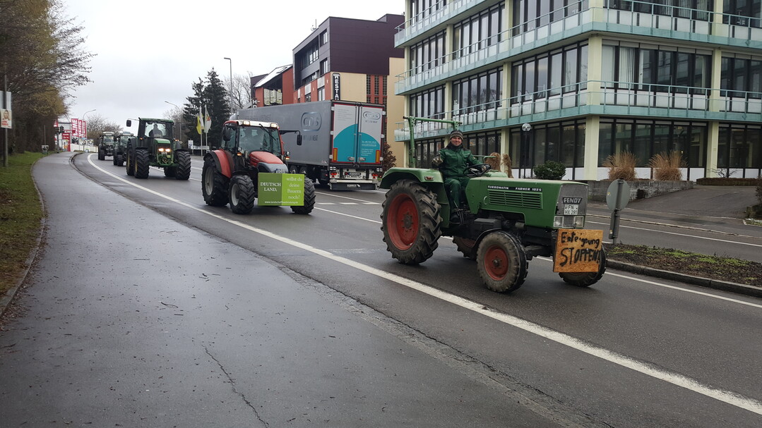  Demonstration in Friedrichshafen 