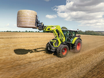Der Claas Arion 6.190 leistet bis zu 205 PS.