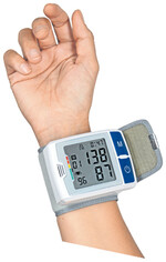 Mit einem solchen Gerät lässt sich schnell und praktisch der Blutdruck kontrollieren.