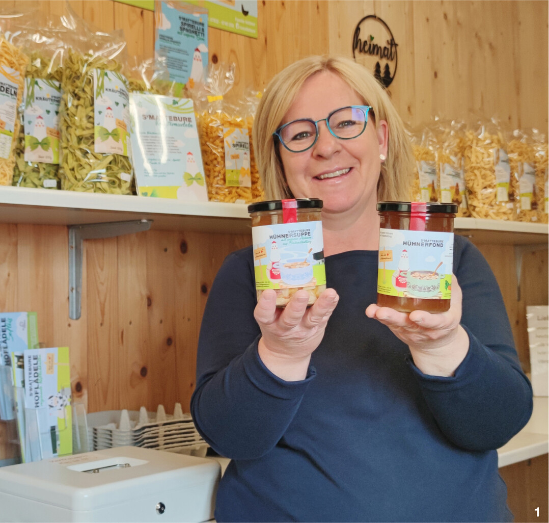 Manuela Vollmer lässt ihre Hennen zu Suppe verarbeiten.