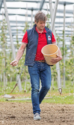 Die Zeit der Aussaat für die Blühflächen ist gekommen.