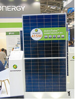 1 Immer leistungsstärkere Module hier das neue Halbzellen-Modul von Astronergy.