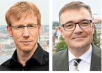 Marco Eberle (l.) wird mit Wirkung zum 1. Juli 2020 Hauptgeschäftsführer des Landesbauernverbandes in Baden-Württemberg. Er folgt Peter Kolb (r.) im Amt.