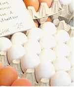 Beim Eierverkauf auf dem Wochenmarkt lassen sich in der Regel höhere Verkaufspreise erzielen. Gleichzeitig muss aber auch der höhere Zeitbedarf sowie die schwankende Kundenzahl berücksichtigt werden.