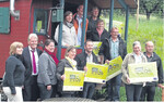 Vorreiter in Sachen Lernort Bauernhof: Seit zehn Jahren laden Landwirte im Heckengäu Schüler auf ihre Höfe ein, um Landwirtschaft für sie erlebbar zu machen. Zur Jubiläumsfeier kam auch der stellvertretende Landrat Wolf Eisenmann (2. v. r.).