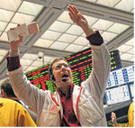 Am Nabel des Weltmarkts: Börsenhändler an der Chicago Board of Trade, kurz CBot, der ältesten Warenterminbörse der Welt.