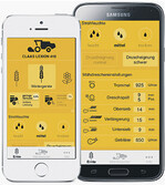 Die App Feiffer Combine hilft bei der optimalen Einstellung des Mähdreschers.