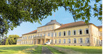Die Schlossansicht ist die Konstante in der Historie der Universität Hohenheim.