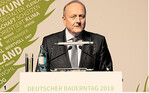 In seiner Grundsatzrede beim Deutschen Bauerntag in Wiesbaden bezog DBV-Präsident Joachim Rukwied klar Position zu den gesellschaftlichen und politischen Entwicklungen.