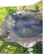 Tränken werden von den Vögeln gerne angenommen.