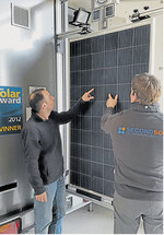 Ersatz für ältere Anlagen: SecondSol verfügt über einen großen Lagerbestand, bestehend aus B-Ware, Aufkäufe von Insolvenzen und gebrauchtem Solar-Equipment.