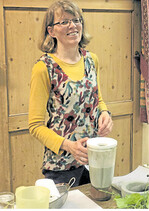 Überzeugte durch profundes Kräuterwissen: Michaela Hagen.