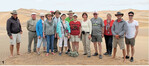 Die Teilnehmer der BWagrar-Leserreise in der Namibwüste.