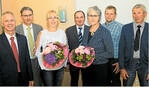 Der neue Vorstand der Rinderunion Baden-Württemberg (von links): Josef Volkwein, Geschäftsführer Dr. Alfred Weidele, Marlies Müller, Hubert Schönenberger, Ingrid Epting, Joachim Keller, Hermann Gehringer.
