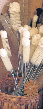 Flaschenbürsten für jede Kragenweite.