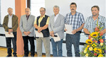 Ehrungen beim Zuckerrübenanbauverband: Werner Bickel, Horst Stegmaier, Otto Schmitt und Albert Scheufler (v. l.) erhielten die Ehrennadel in Silber des Verbands baden-württembergischer Zuckerrübenanbauer (VbwZ). Für Hartmut Keim und Jochen Schmidt gab es die Ehrennadel des Verbandes in Bronze.