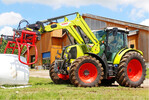 Neues Topmodell der 400er Baureihe von Claas ist der Arion 470 mit 155 PS. Die Motoren erfüllen jetzt Abgasstufe V.